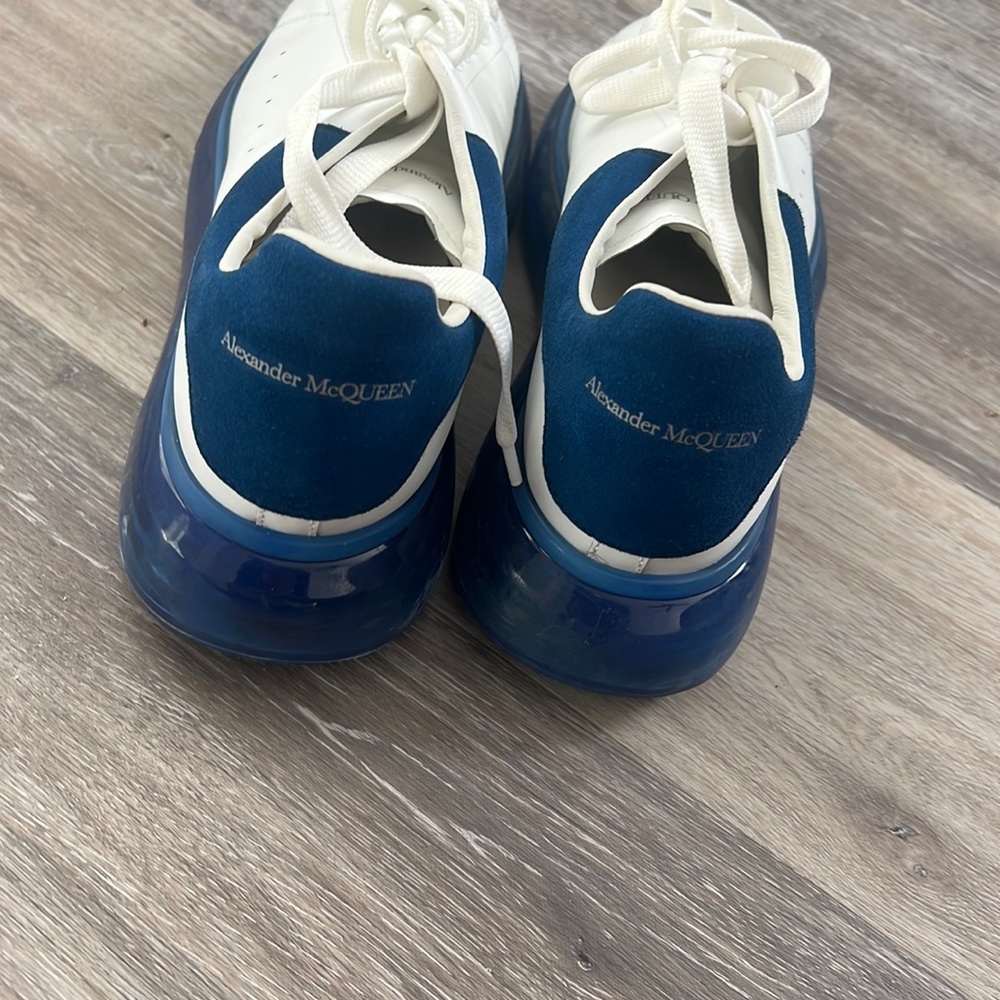 ALEXANDRE MCQUEEN - Men's Gel Sole Leather Sneakers